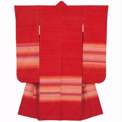 志村福美《苏芳段晕染》（1978年）