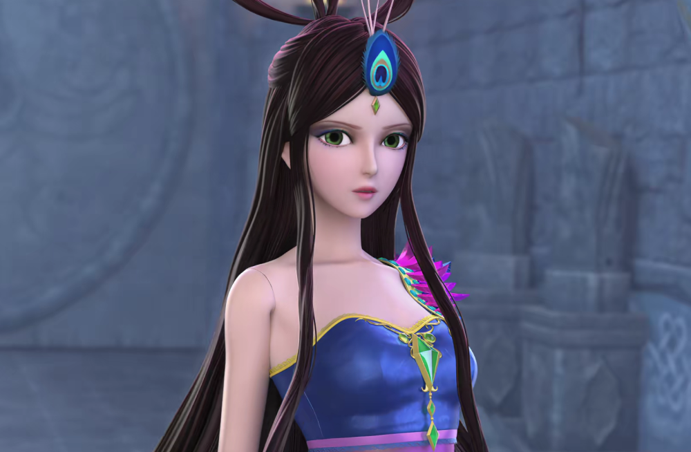 叶罗丽精灵梦「镜孔雀」