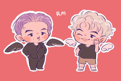 金南俊手绘,搜图不易，留图请点赞，专辑内所有图片均有才阿米所绘，我只是图片搬运工，只留作欣赏