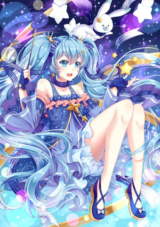 星与雪
初音未来