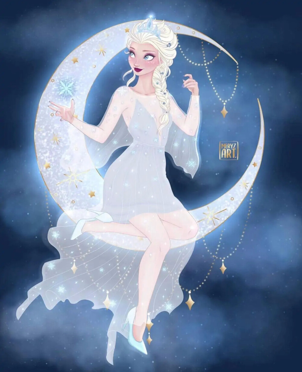 迪士尼公主×月亮公主
画师:MERYZ.ART