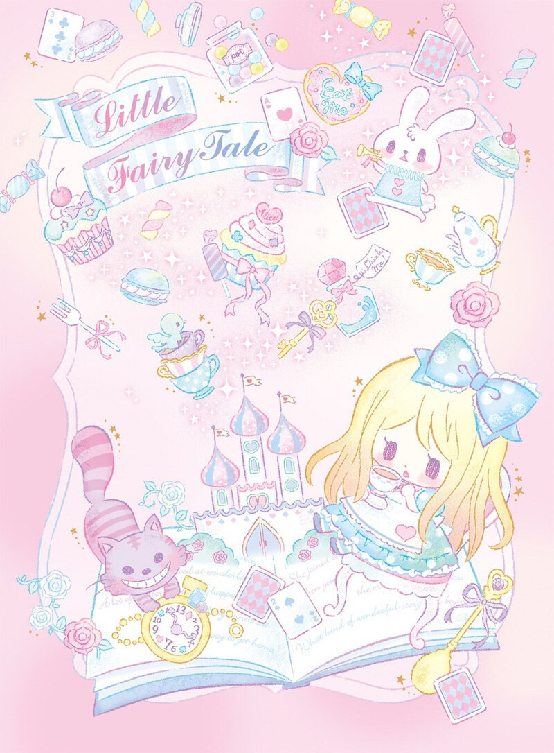 迪士尼公主little fairy tale 壁纸