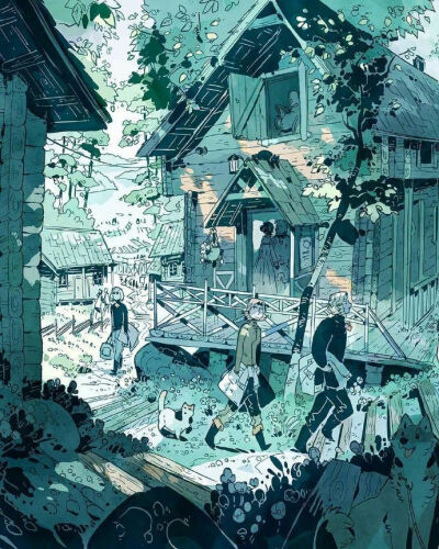 色调很舒适的一组插画
Artist: Minna Sundberg ​ ​​