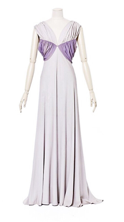 1930s Madeleine Vionnet 晚装 ​​​