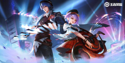 王者荣耀 周瑜 小乔 音你心动