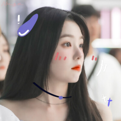  "兔子也会有烦恼"
裴珠泫Irene/阿凡的泽
贴纸cr. 宋榆&祁一妧