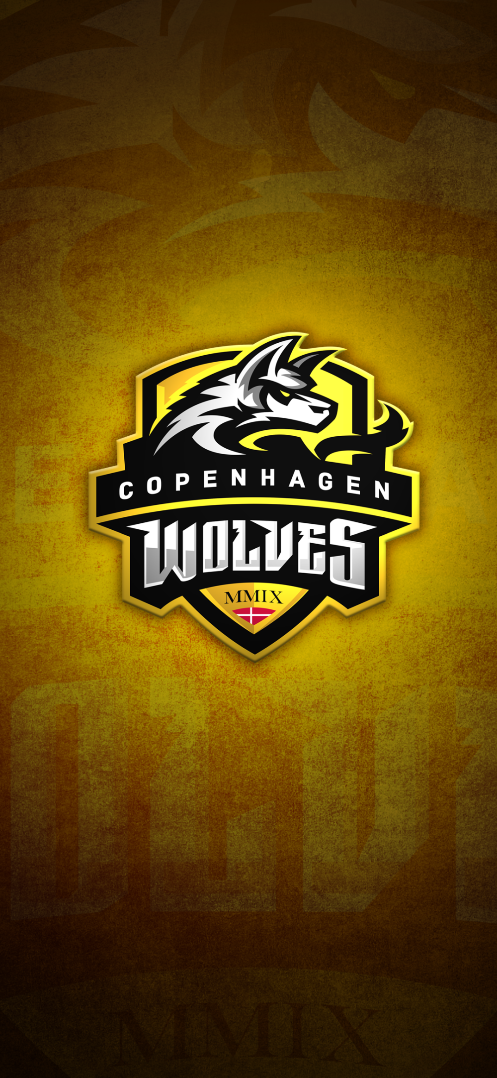 今天分享一张Copenhagen Wolves壁纸，分辨率3840x2160,3440x1440，1080x2340,这只CSGO战队百度上能查到的是在七八年就解散了，映像里好像没什么傲人的战绩，logo却是让人记忆犹新，值得怀念