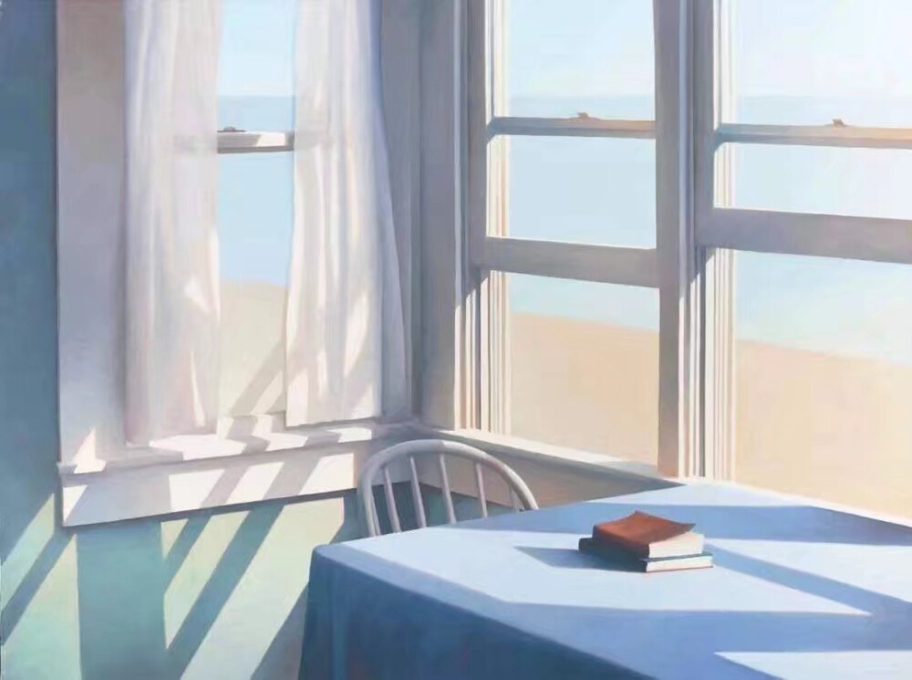 #插画#阳光进入静谧的房间
画师：Jim Holland