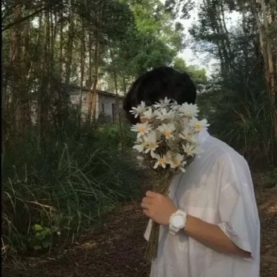 男生棒花头像