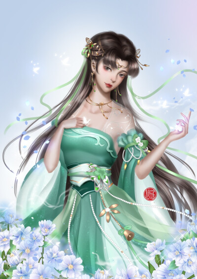 #碧瑶#绘师:是顾清池呀