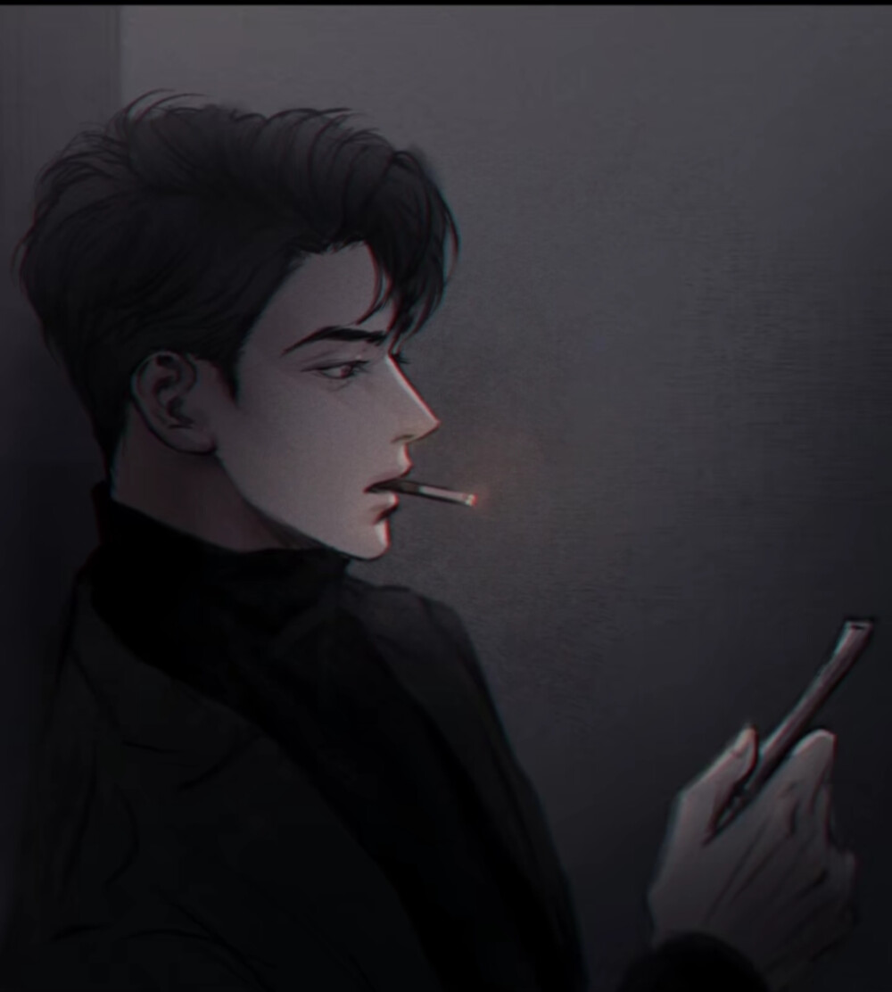 动漫，冷酷，动漫男头像
网图☹