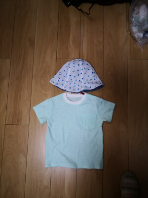 20210523第一顶童帽和第一件男童T恤