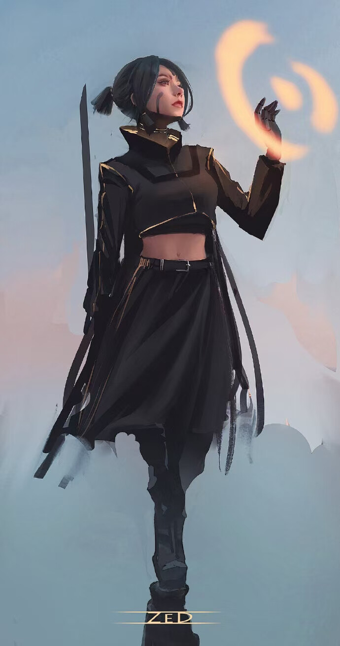 奇幻精灵少女来自插画师zed6767