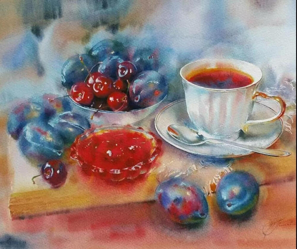 俄罗斯的女画家
——Luybov Titova