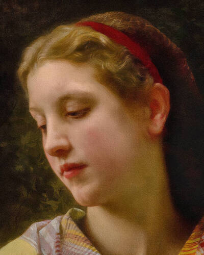 [cp]William-Adolphe Bouguereau (1825-1905), Innocence, 1873, oil on canvas, 64.8 x 54.6 cm. ​​​[/cp]