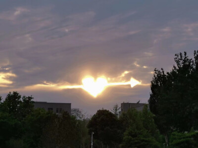 夏天的傍晚是温柔的风和夕阳。