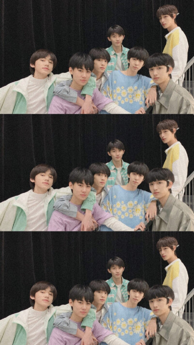 时代少年团三宫格