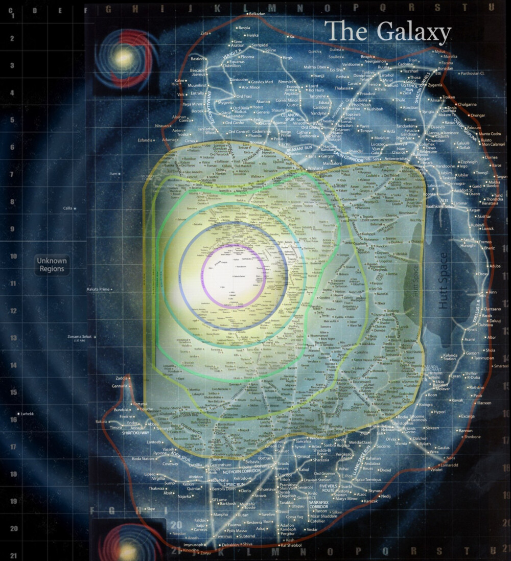 星球大战星际地图