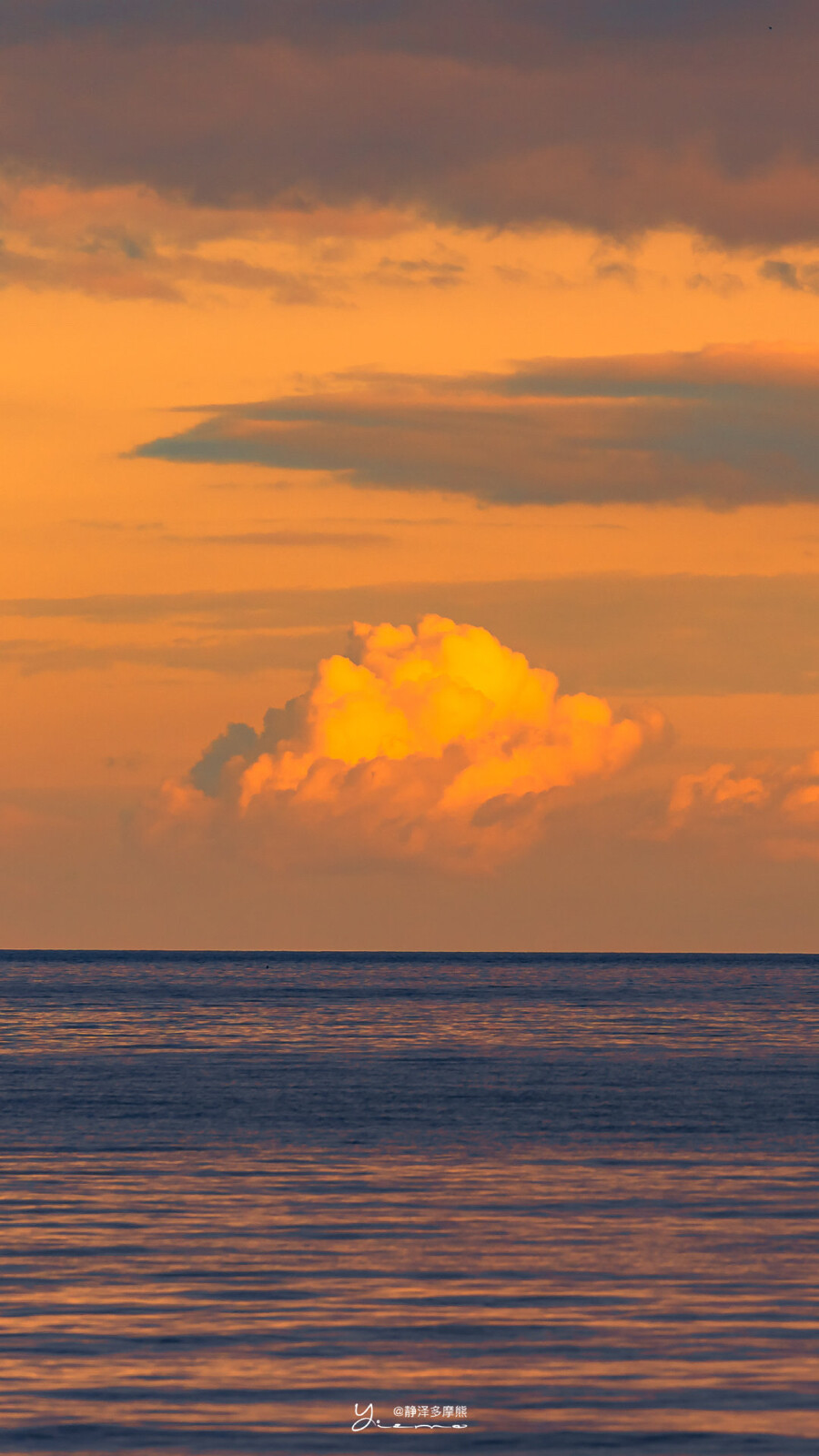 你是青山沿途有夕阳举杯
©️静泽多摩熊