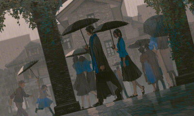 江南烟雨中漫步 世故人情中寻味
©️SEVEN 七柒