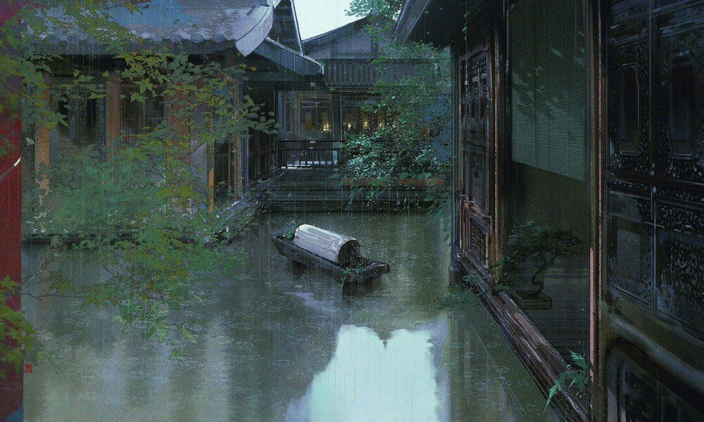 江南烟雨中漫步 世故人情中寻味
©️SEVEN 七柒