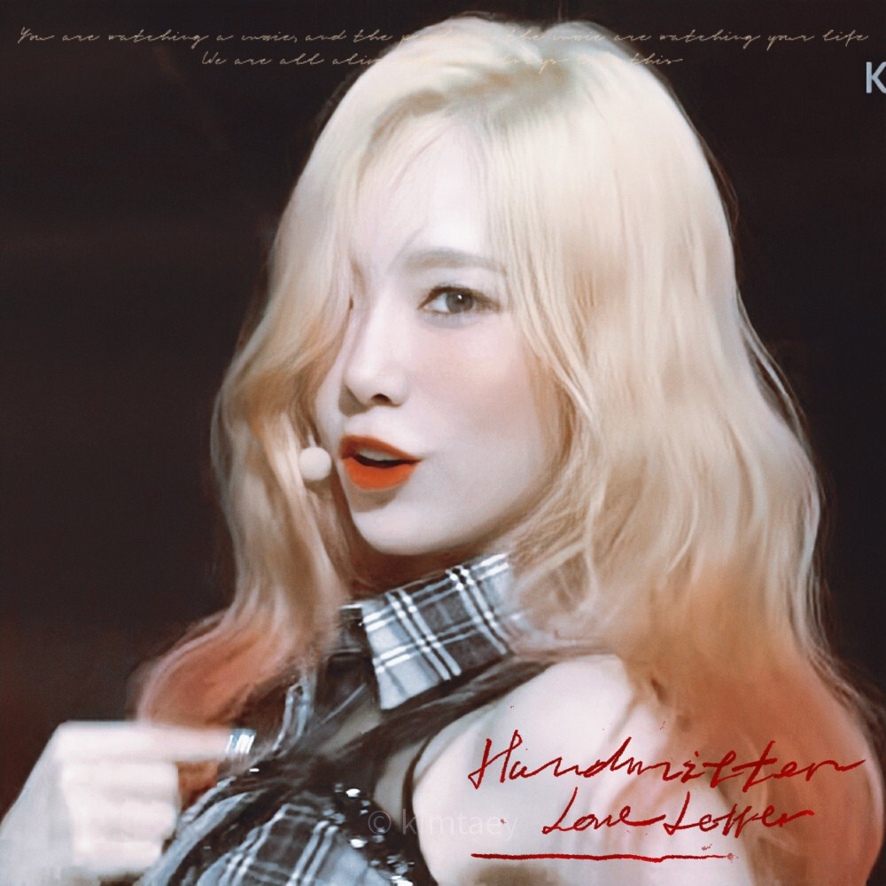 ·その願いは 夜は 虚(むな)しく 朝を連れてくる
<taeyeon>
©kimtaey