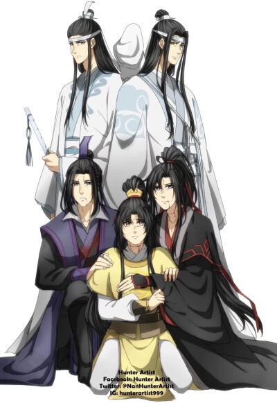 古风美男魔道祖师