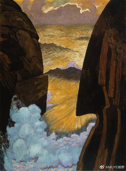 [cp]法国雕塑家与画家Georges Lacombe（1868—1916）出生于凡尔赛一个条件优越的家庭，后期成为纳比派的一员。
#遇见艺术# ​​​[/cp]