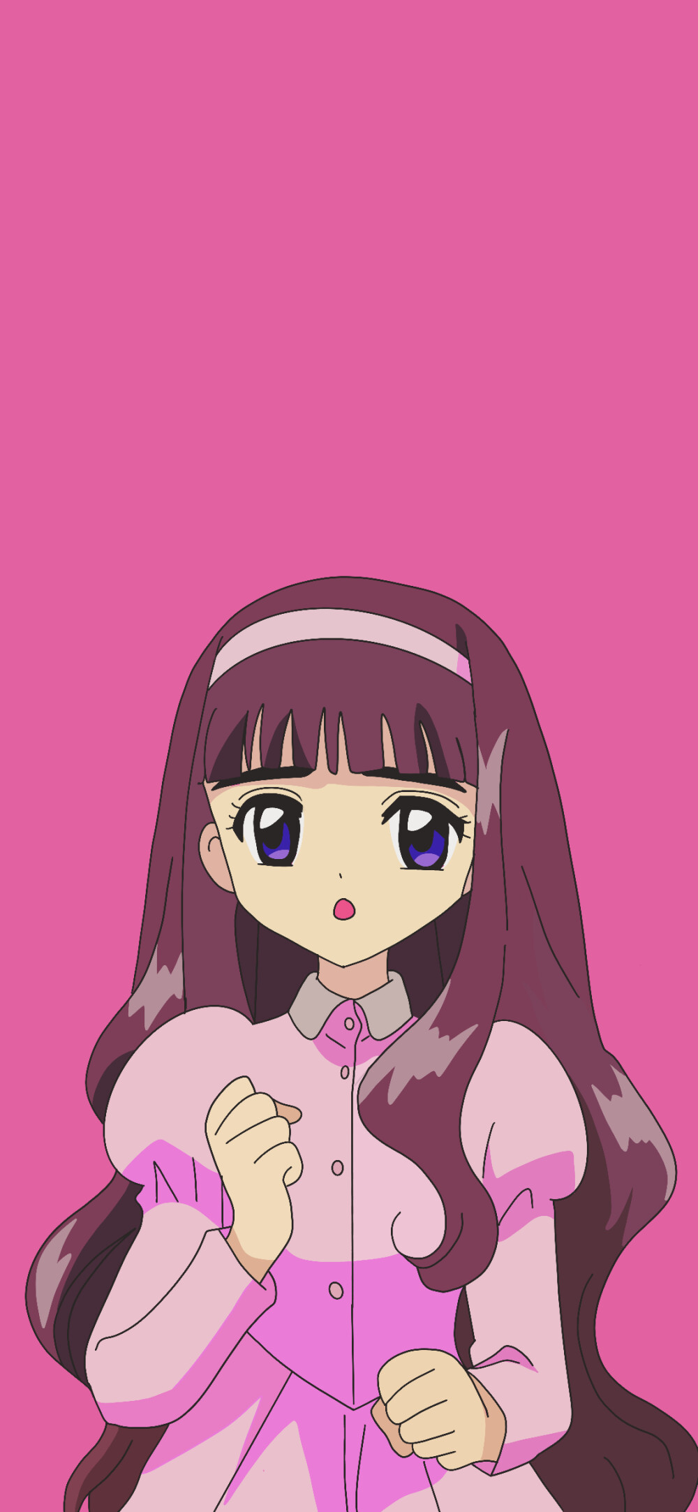 迎着风，让它吹走隐痛，唤来美梦，那夜空中的星空，像鱼儿一样游动，穿梭在你我心中，宝贝，让我们迎着风，感受这些许的轻松。
第320期大道寺知世壁纸分享。侵权删。