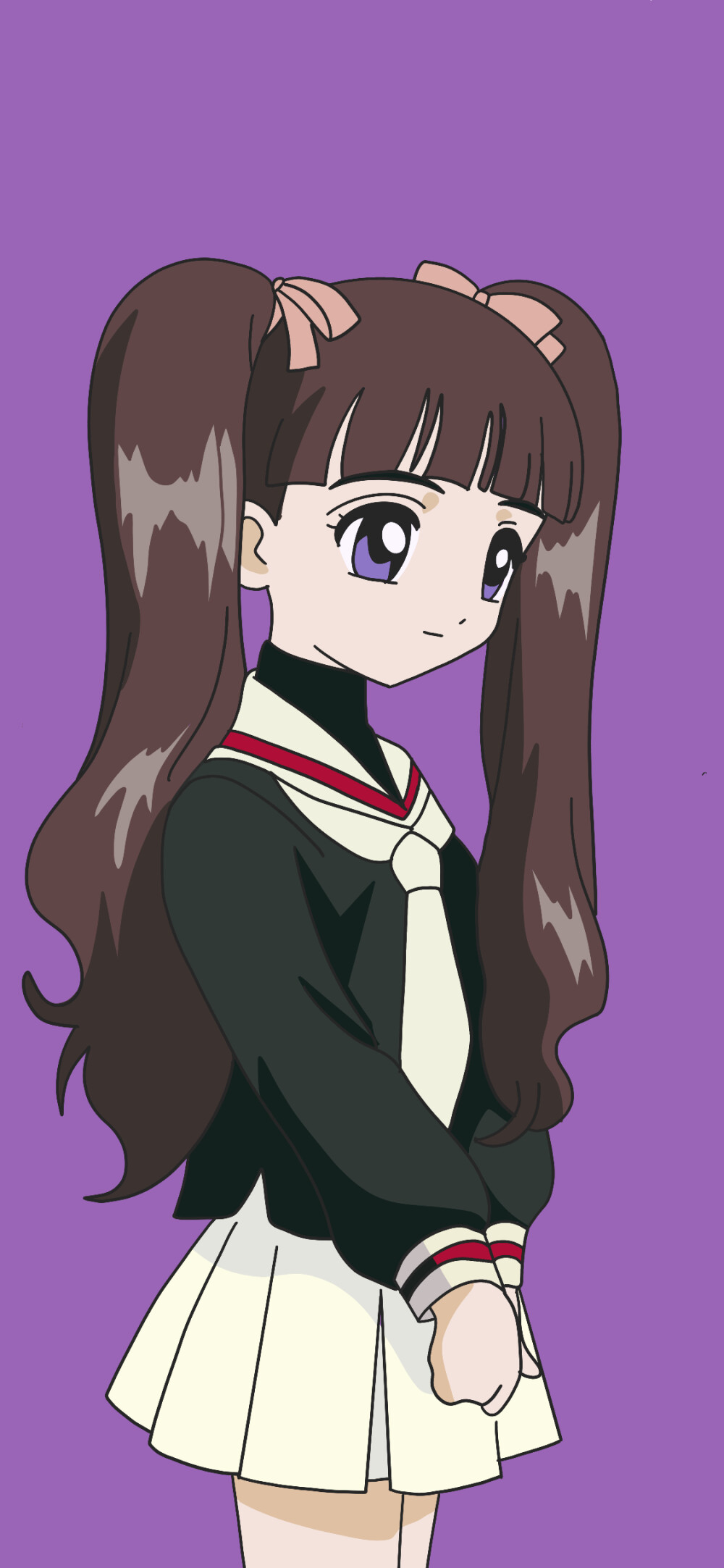 迎着风，让它吹走隐痛，唤来美梦，那夜空中的星空，像鱼儿一样游动，穿梭在你我心中，宝贝，让我们迎着风，感受这些许的轻松。
第320期大道寺知世壁纸分享。侵权删。