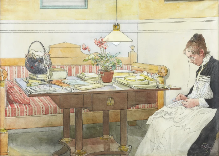 瑞典画家Carl Larsson作品