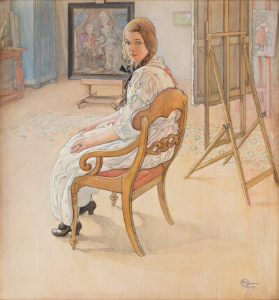 瑞典画家Carl Larsson作品