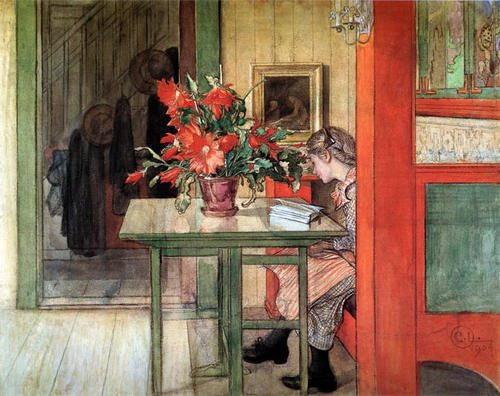 瑞典画家Carl Larsson作品