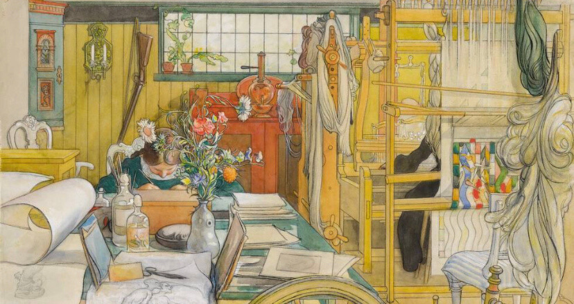 瑞典画家Carl Larsson作品