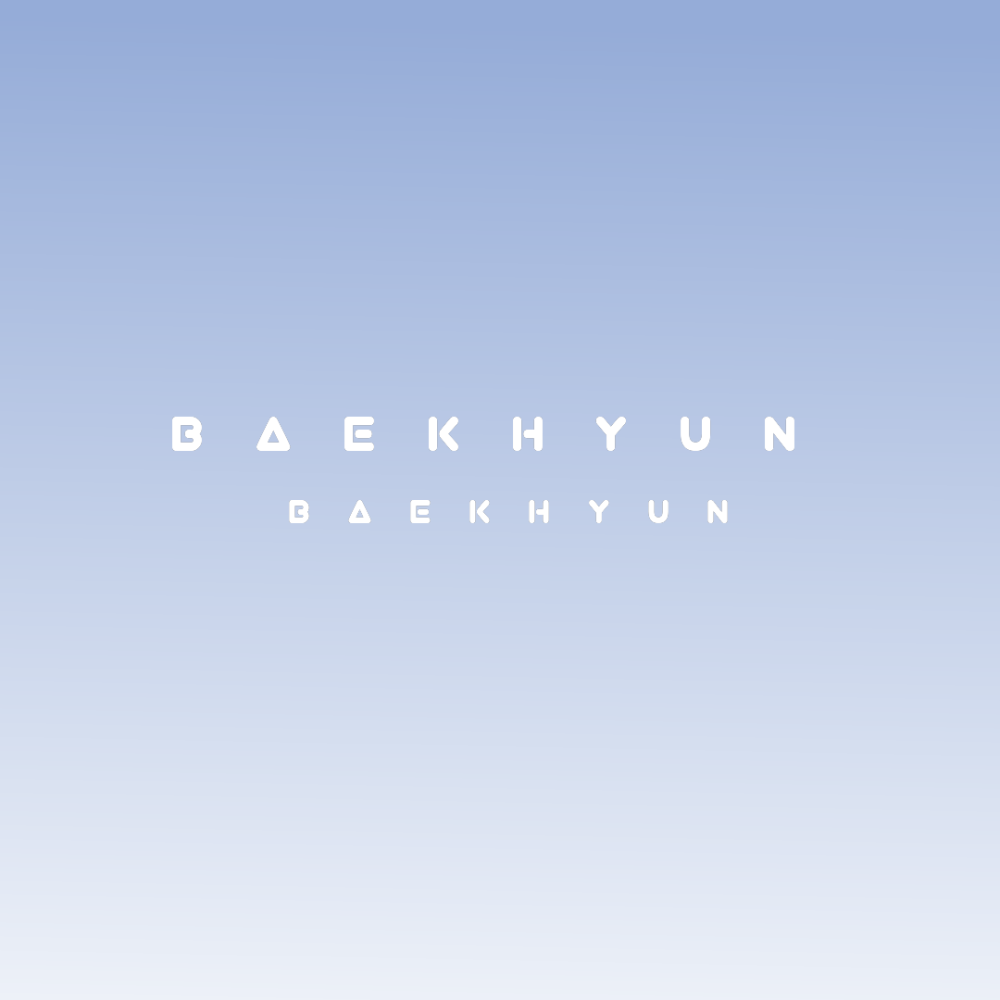 Our best BAEKHYUN.
️✏边伯贤
