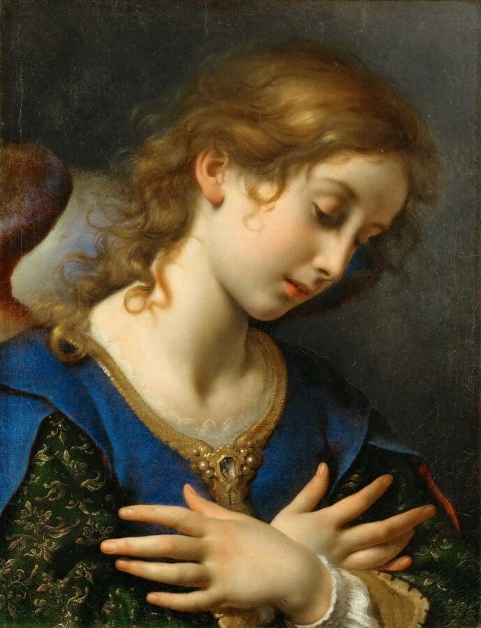 Carlo Dolci，天使报喜（1653-55）