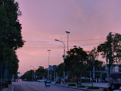 天空 夕阳 风景 随手拍 摄影