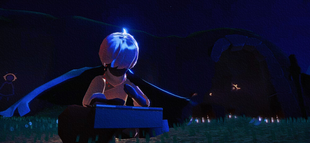 “遇见即幸运。”