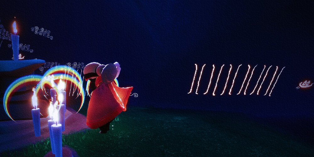 “遇见即幸运。”