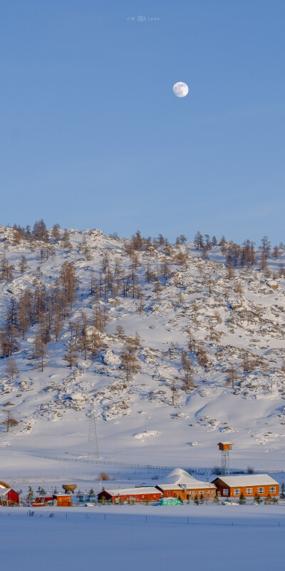 壁纸 锁屏 雪山 图源小武拉莫