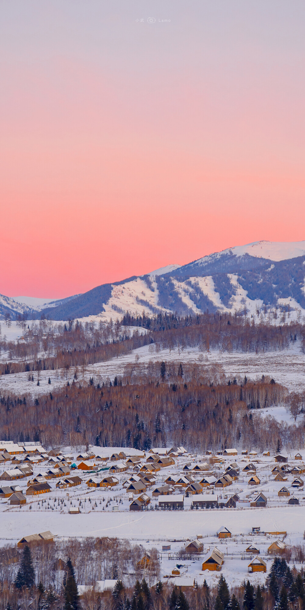 壁纸 锁屏 雪山 图源小武拉莫