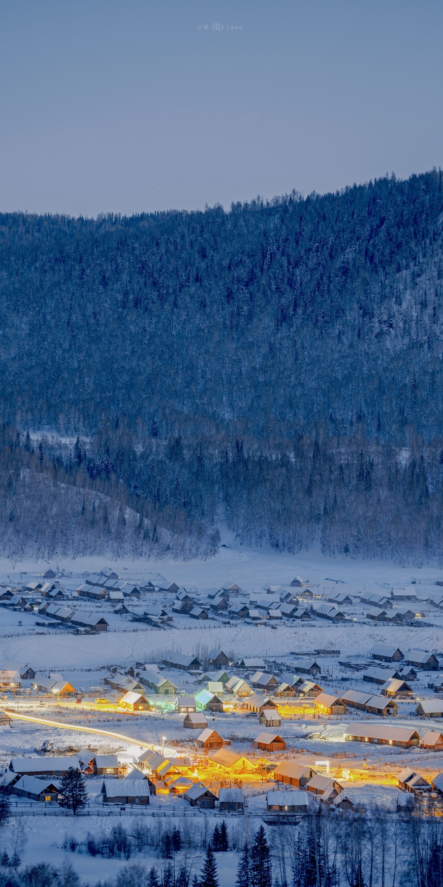 壁纸 锁屏 雪山 图源小武拉莫