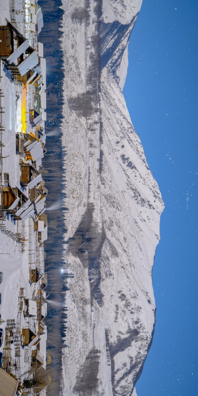  电脑桌面壁纸 横屏壁纸 锁屏雪山 图源小武拉莫