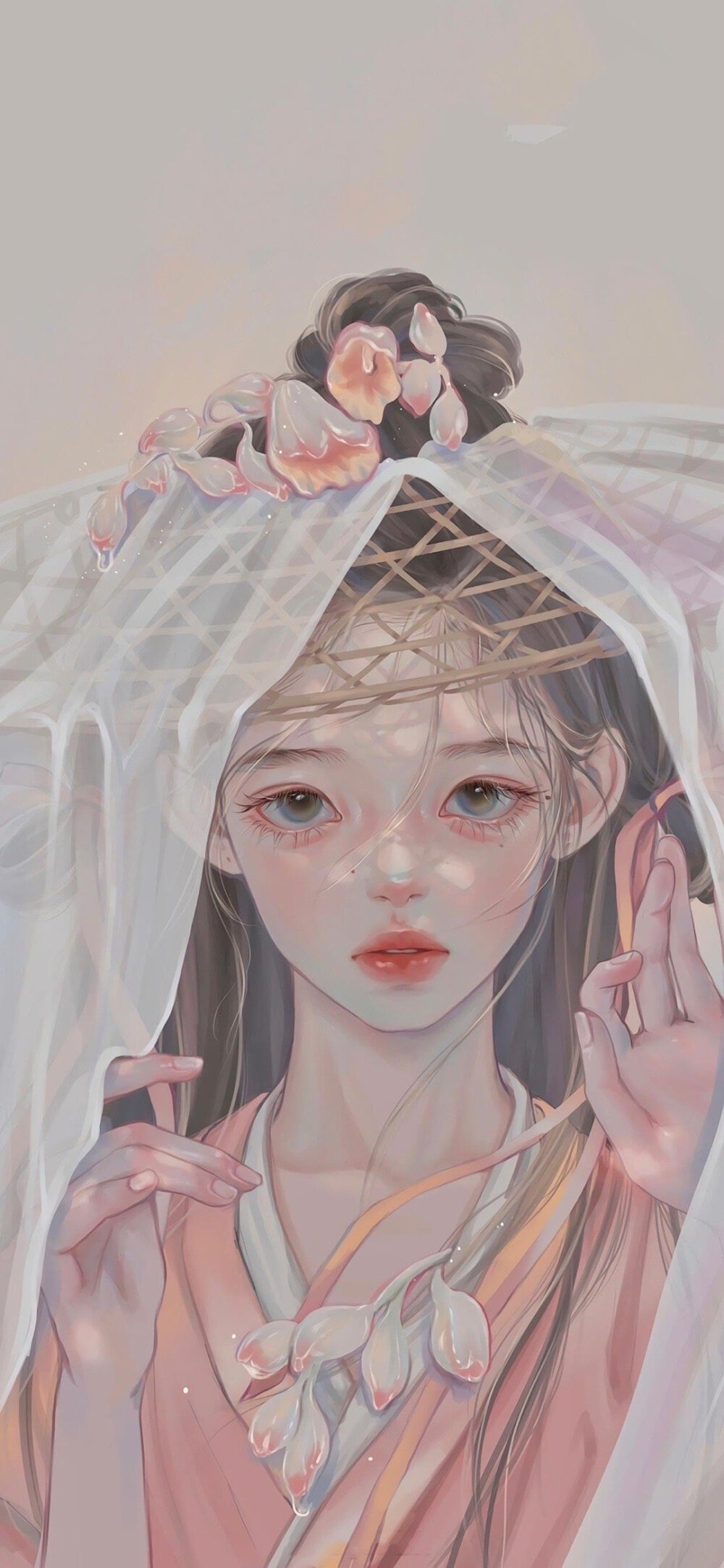 插画壁纸～少女心，美腻