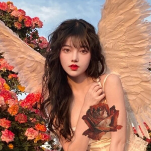 真人女头『女孩子最不该做的就是否定自己』
