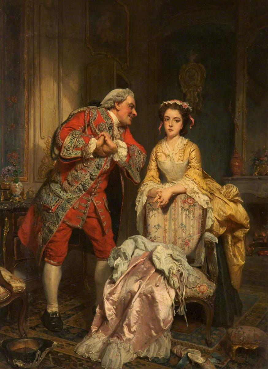 艺术家Henry Guillaume Schlesinger (1814 - 1893)?绘画作品。