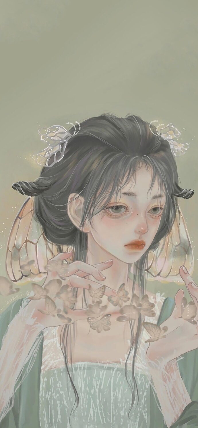 少女心插画壁纸～