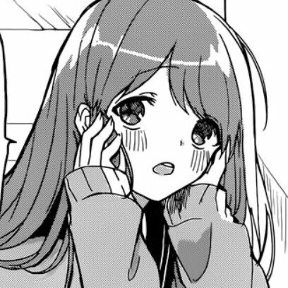 嘴硬的小朋友只能偷偷难过
/漫画头像/动漫女头/黑白头像