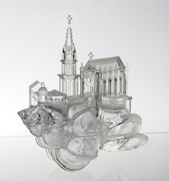 寄居蟹3D打印房屋设计 插画设计 手绘插画 品牌设计 各类设计需要可私~~