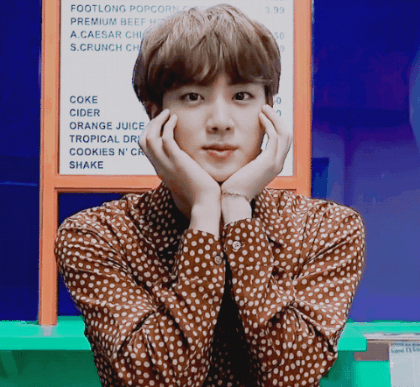 金硕珍动图 cr水印